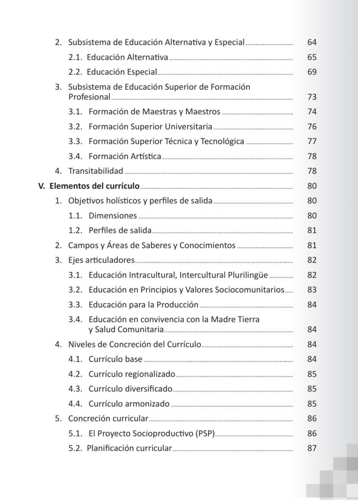 Índice de Currículo Base Del Sistema Educativo Plurinacional (MINEDU) PDF (3)