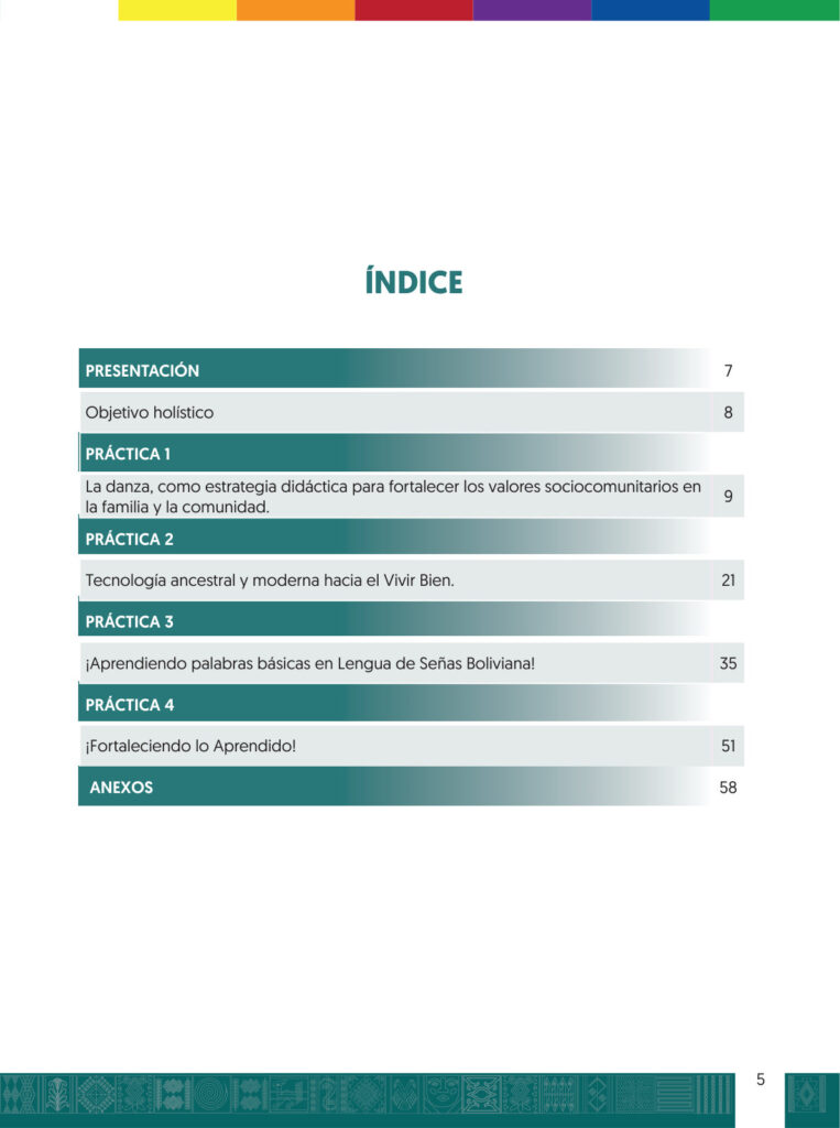Mi Cuaderno de Prácticas 6 - La Ciencia y la Tecnología para la vida (MINEDU) PDF 3 Índice de Mi Cuaderno de Prácticas 6 - La Ciencia y la Tecnología para la vida (MINEDU) PDF