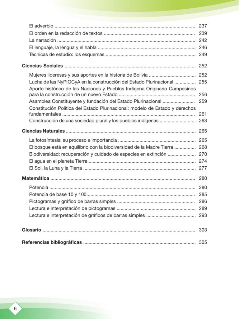 Índice de Texto de Aprendizaje 5to de Primaria (MINEDU) PDF (4)
