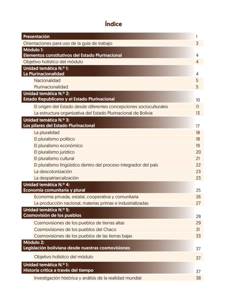Texto de Ciencias Sociales - Aprendizajes Especializados (MINEDU) PDF 3 Índice de Texto de Ciencias Sociales - Aprendizajes Especializados (MINEDU) PDF