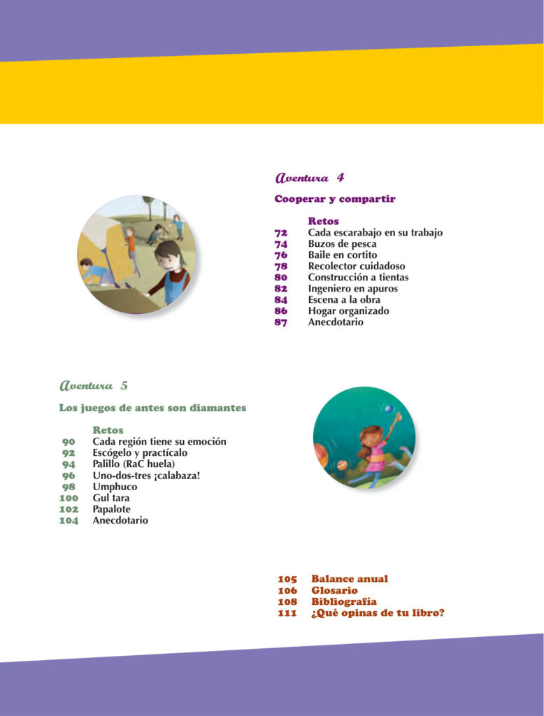 Índice de Texto de Educación Física y Deportes 4to de Primaria (MINEDU) PDF (2)