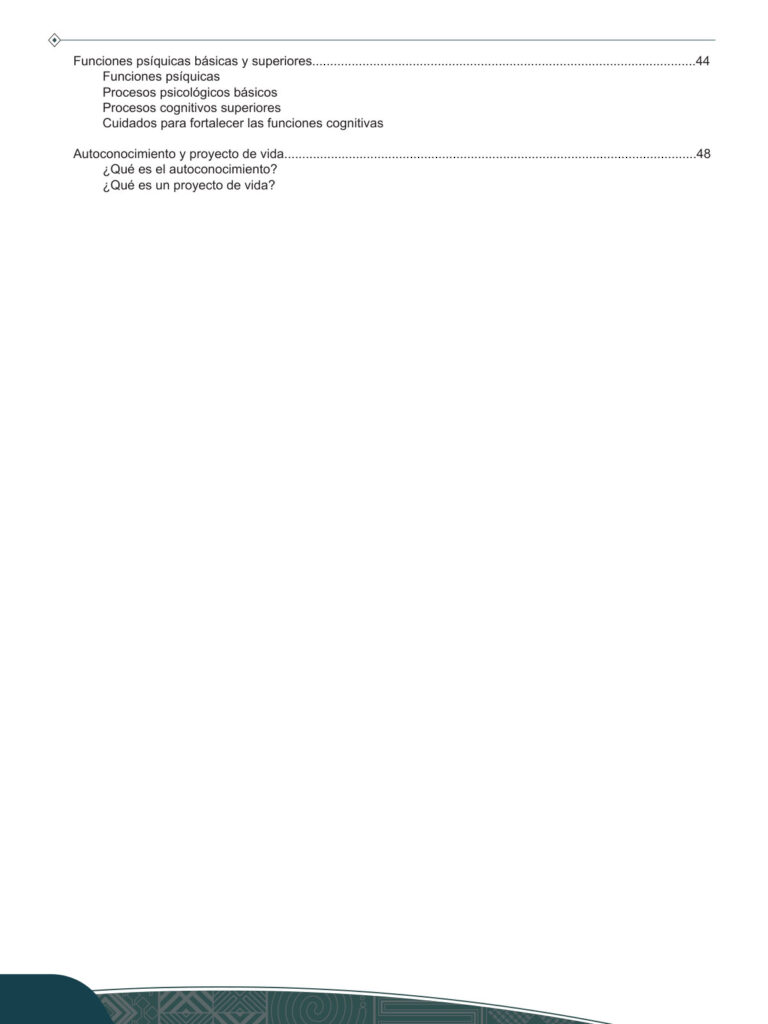 Índice de Texto de Filosofía y Psicología 2do de Secundaria (MINEDU) PDF (2)