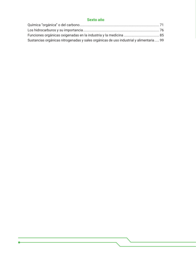 Química Todos los grados de Secundaria - Texto para Maestros (MINEDU) PDF 4 Índice de Texto para Maestros Química Todos los grados de Secundaria (MINEDU) PDF (2)