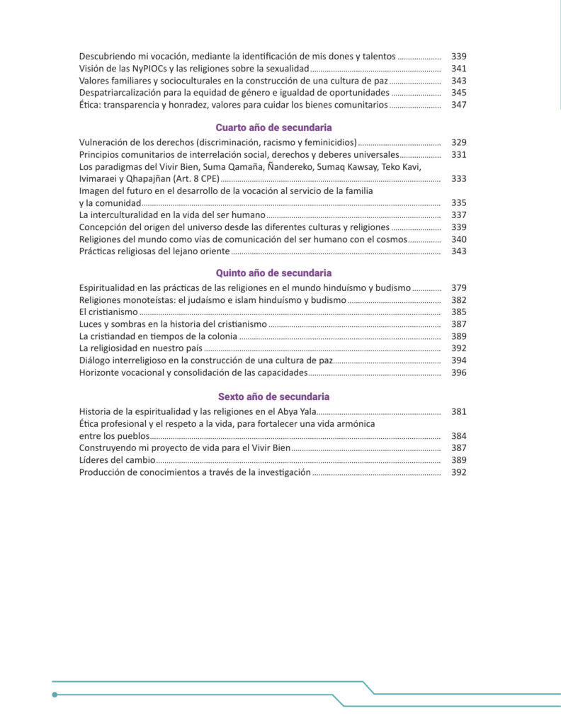 Índice de Texto para Maestros Valores y Religiones Todos los grados de Secundaria (MINEDU) PDF (2)