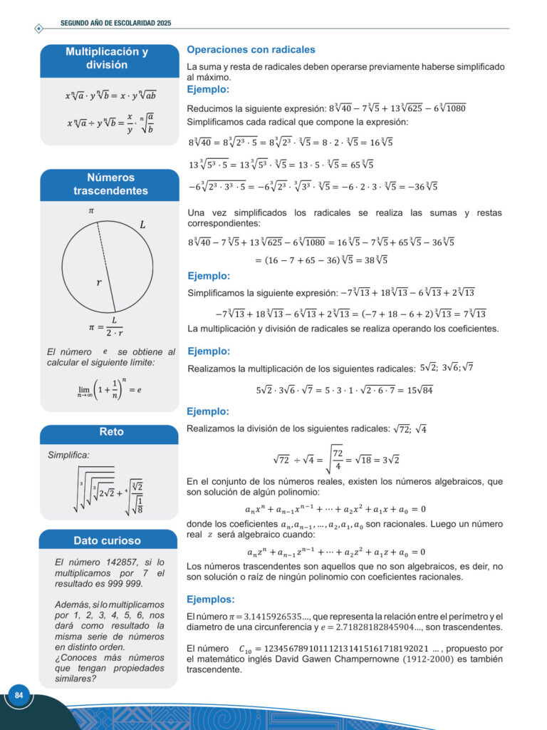 Índice de Texto de Matemática 2do de Secundaria (MINEDU) PDF (2)