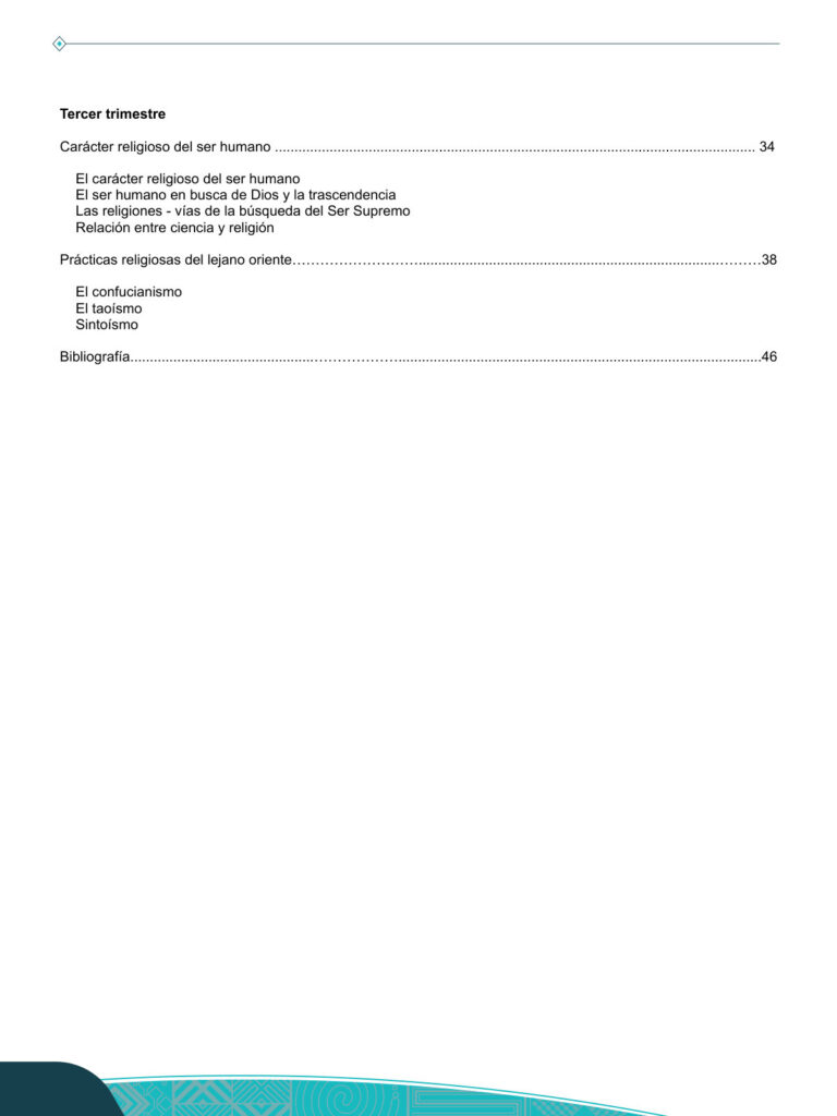 Texto de Valores y Religiones 4to de Secundaria (MINEDU) PDF 4 Índice de Texto de Valores y Religiones 4to de Secundaria (MINEDU) PDF (2)