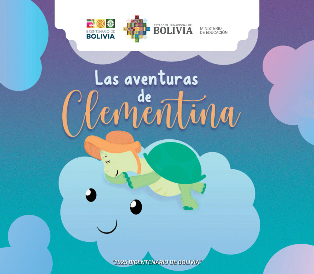 Las aventuras de Clementina 2do de Inicial (MINEDU) PDF 1 Portada Aventuras Clementina Segundo Inicial