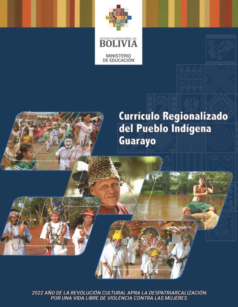 Currículo Regionalizado del Pueblo Indígena GUARAYO (MINEDU) PDF 1 portada curriculo regionalizado pueblo indigena guarayo