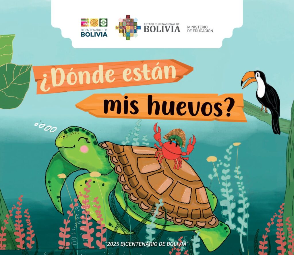 Dónde están mis huevos 2do de Inicial (MINEDU) PDF 1 Portada Donde Estan Huevos Segundo Inicial