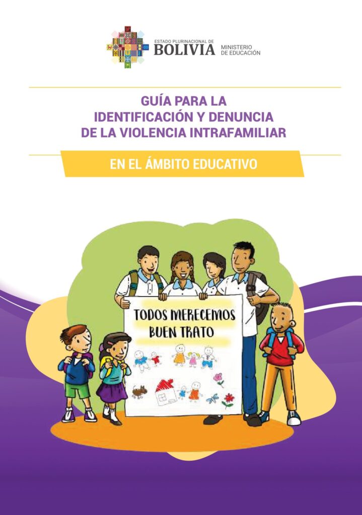 Guía para la Identificación y Denuncia de la Violencia Interfamiliar (MINEDU) PDF 1 Portada Guía Identificacion Denuncia Violencia Interfamiliar