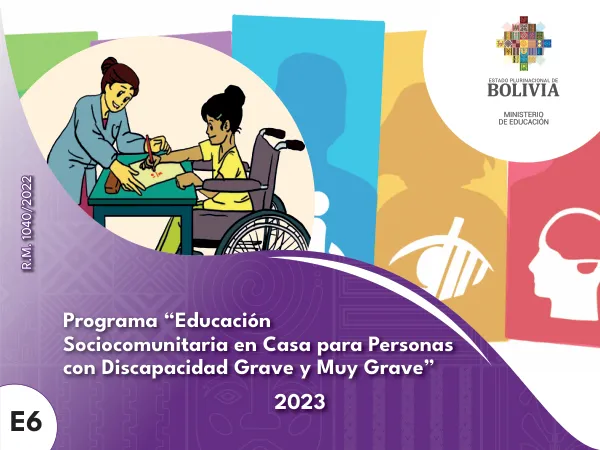 Programa Educación Sociocomunitaria en Casa para Personas con Discapacidad Grave y Muy Grave (MINEDU) PDF 1 Portada de Programa Educación Sociocomunitaria en Casa para Personas con Discapacidad Grave y Muy Grave