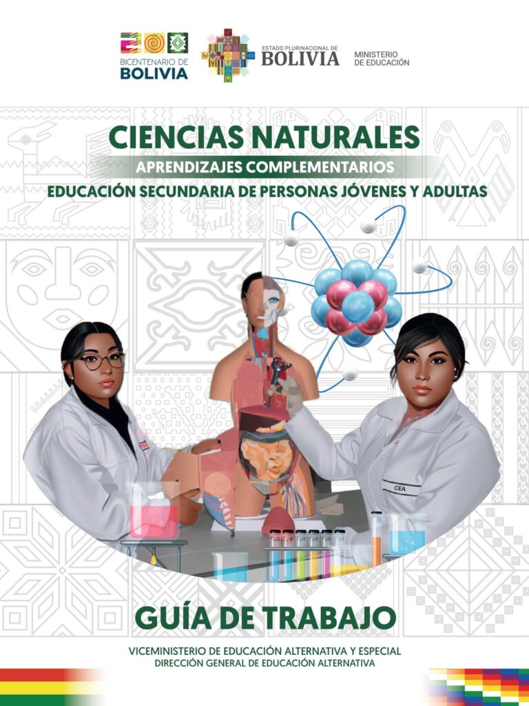 Texto de Ciencias Naturales - Aprendizajes Complementarios (MINEDU) PDF 1 Portada Texto Ciencias Naturales Aprendizajes Complementarios