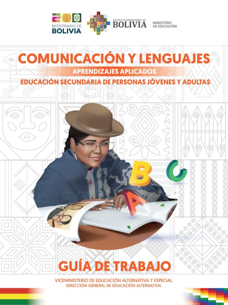 Texto de Comunicación y Lenguajes - Aprendizajes Aplicados (MINEDU) PDF 1 Portada Texto Comunicación Lenguajes Aprendizajes Aplicados