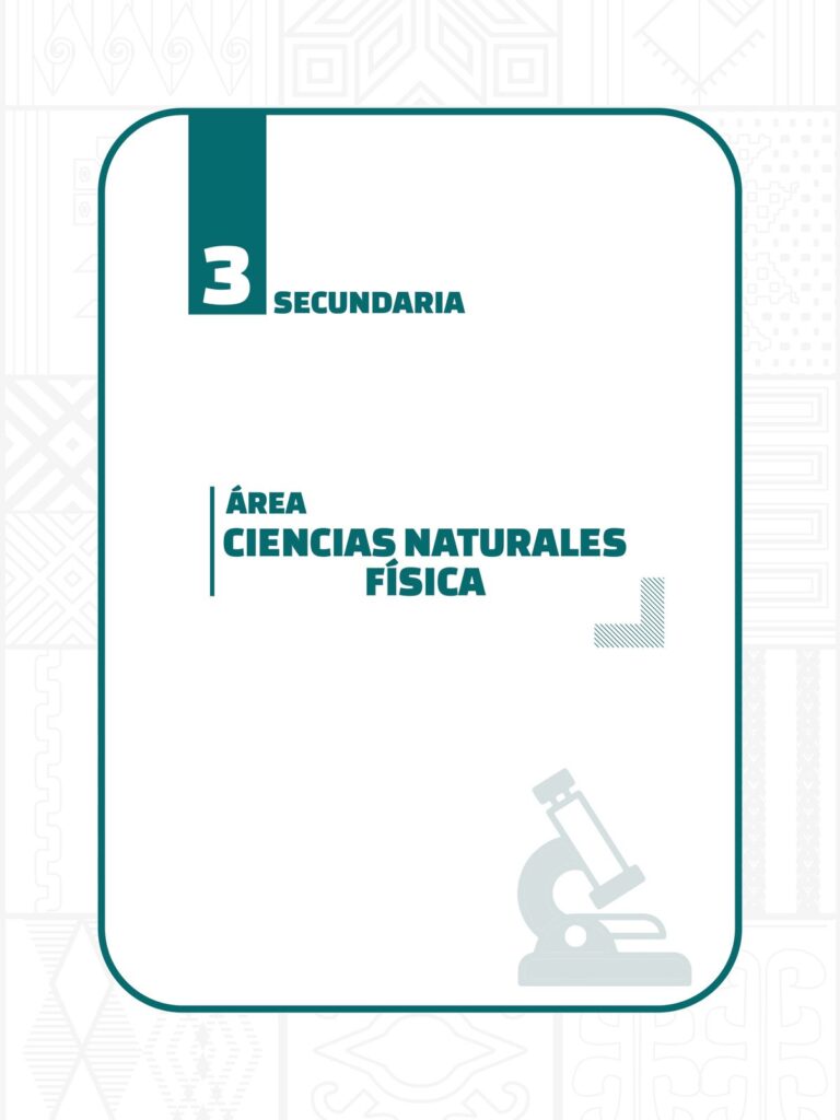 Texto para Maestros Física 3ro de Secundaria (MINEDU) PDF 1 portada texto maestros fisica tercero secundaria