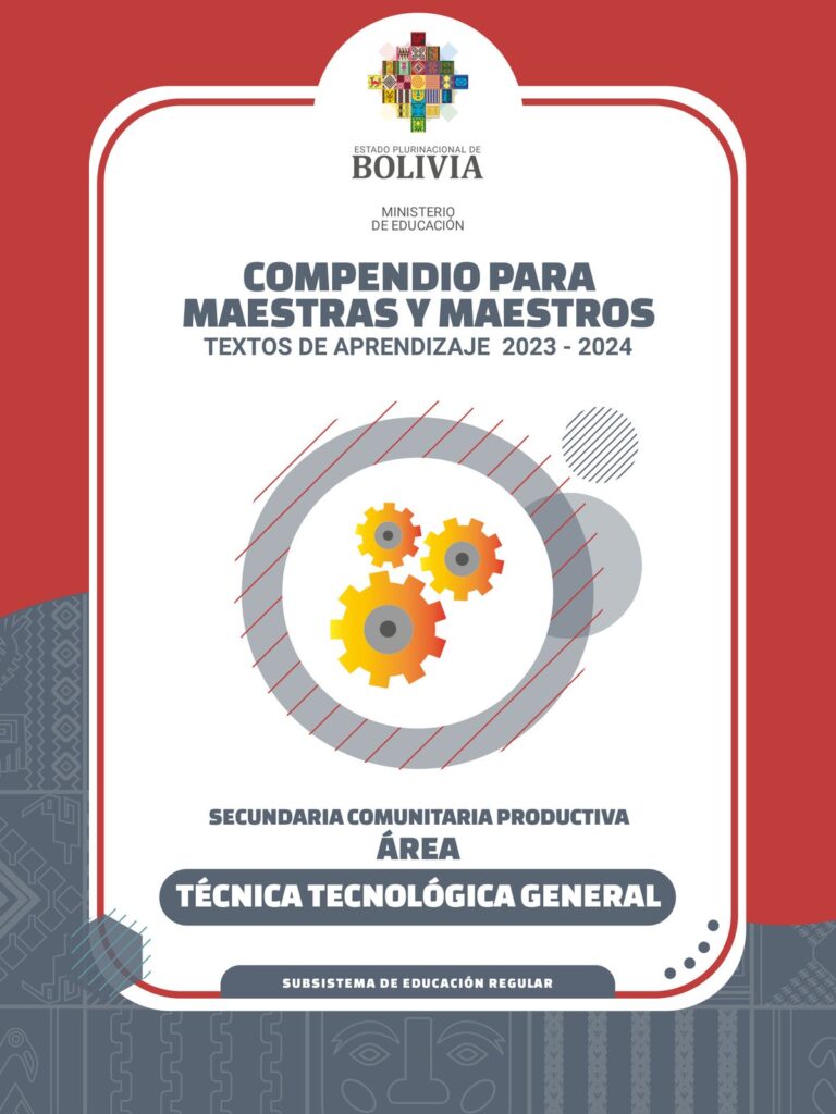 Texto para Maestros Técnica Tecnológica Todos los grados de Secundaria (MINEDU) PDF 1 portada texto maestros tecnica tecnologica todos grados secundaria